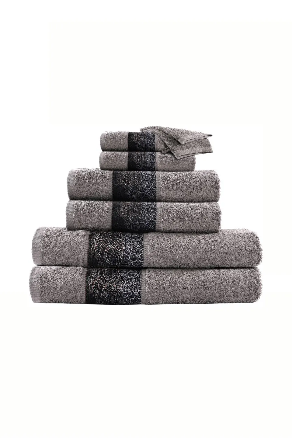 kayoom-handtuch-medley-125-8er-set-modernes-design-mit-bord-re-2-duscht-cher-2-h image 1