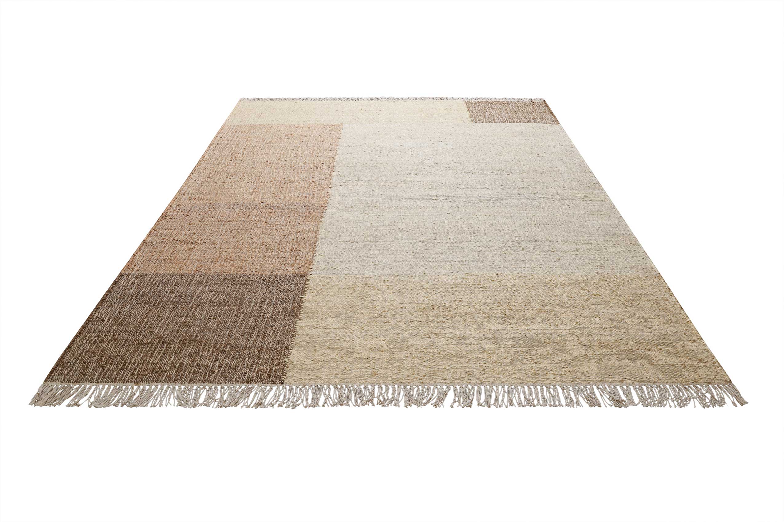 weconhome-green-looop-valentin-handwebteppich-naturfaser-beige-braun-eckig image 3