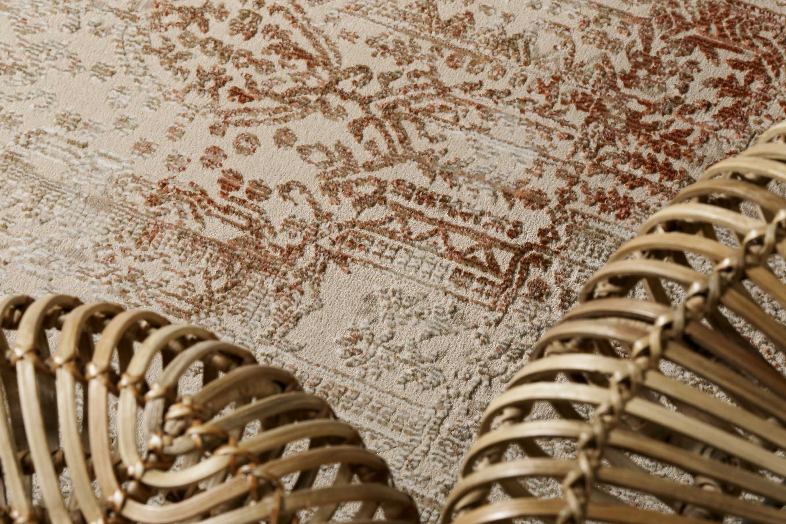 weconhome-rococo-vintage-teppich-beige-used-look image 5