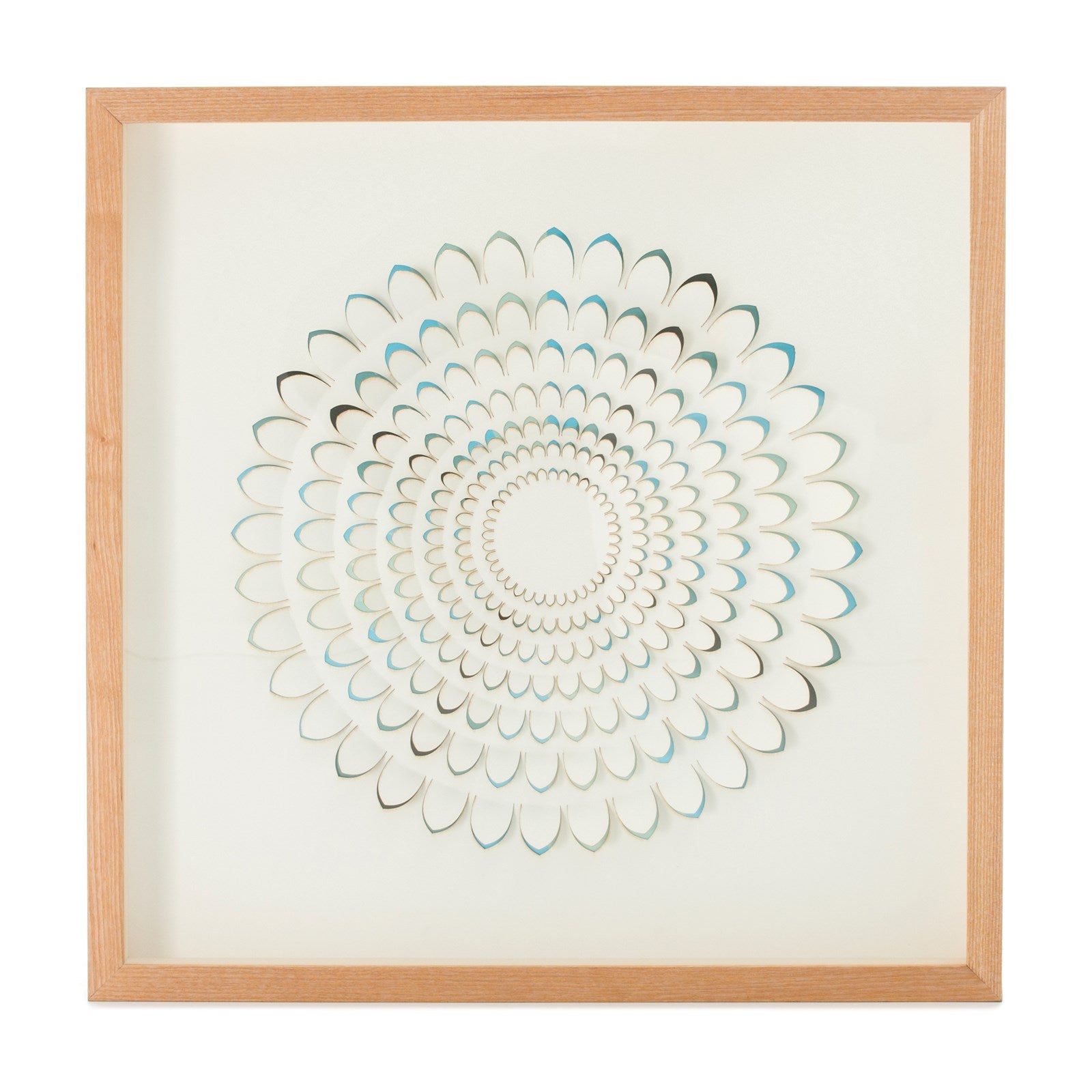 kayoom-bilder-papierkunst-circle-i-60x60-cm-moderne-wanddekoration-aus-holzmater image 1