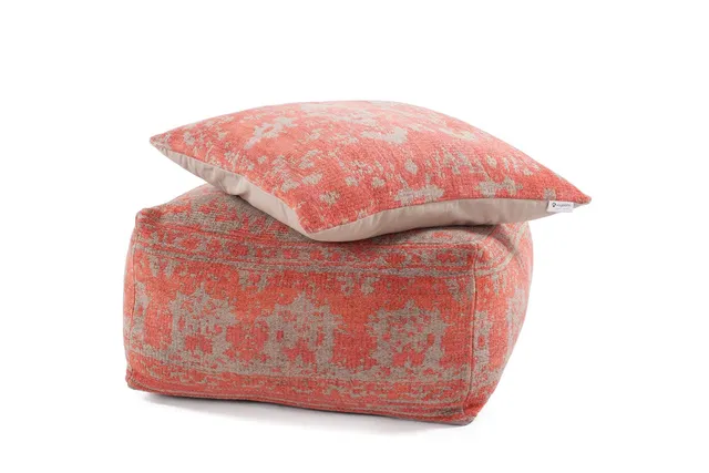 kayoom-morrison-paramount-310-pouf-sitzkissen-set-2-teilig-retro-design image 1