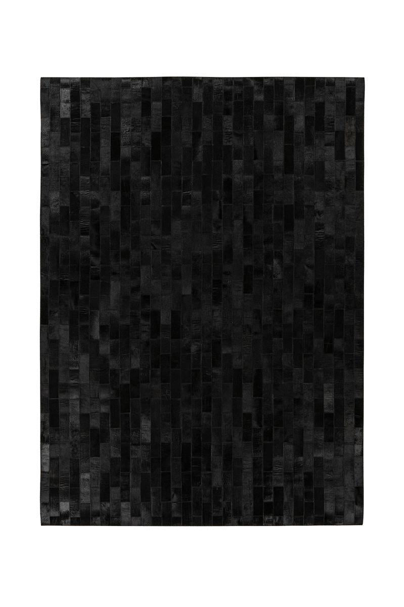 kayoom-lavin-825-handgefertigter-lederteppich-100-rindleder-unterseite-100-wolle image 1