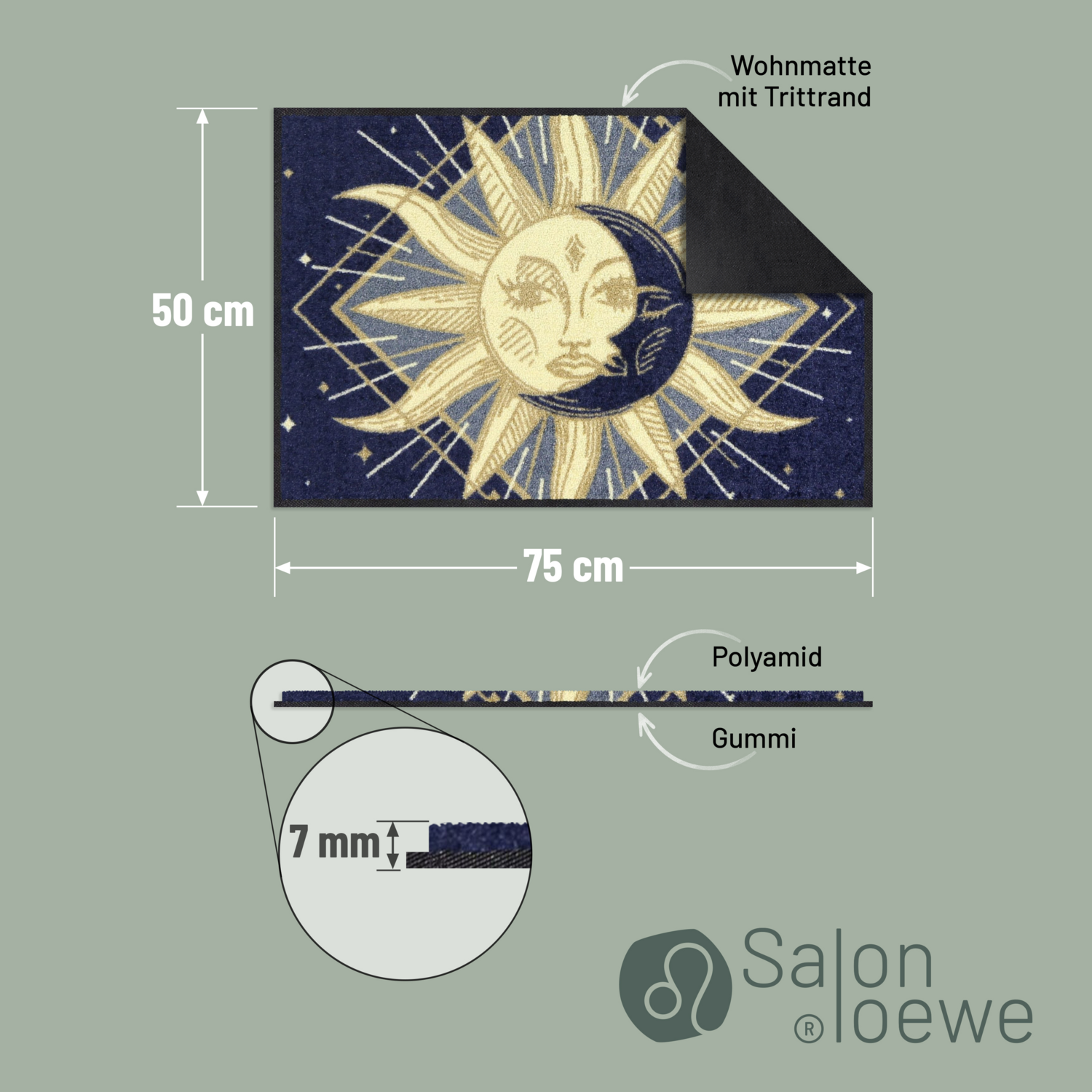 salonloewe-celestial-kingdom-eingangsmatte-50-x-75-cm image 4