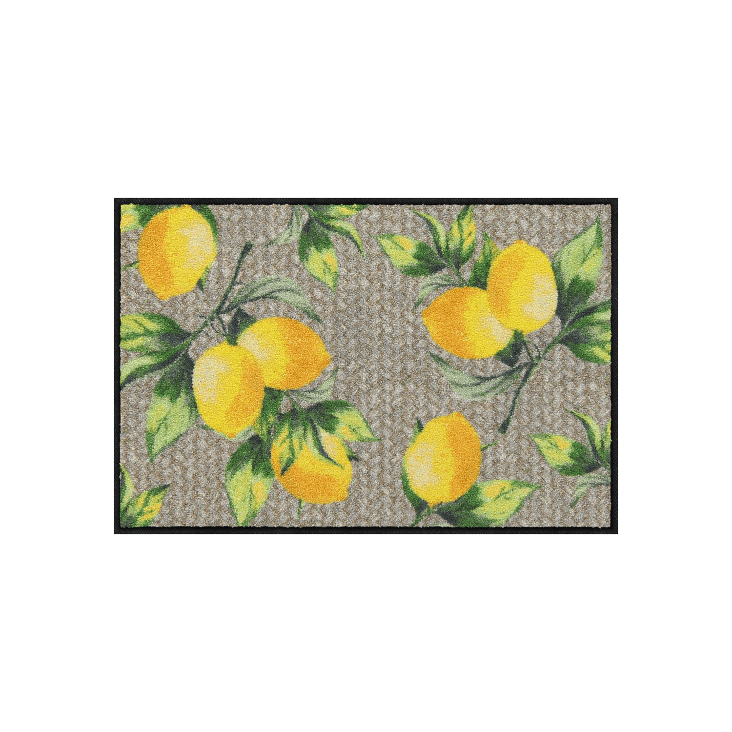 salonloewe-lemons-pure-halbrund-50-x-75-cm-zitronen-design-polyamid-rutschfest image 1