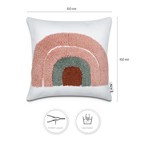 paco-home-boho-kissenbezug-mit-quastenfransen-dunkelrot-single image 7