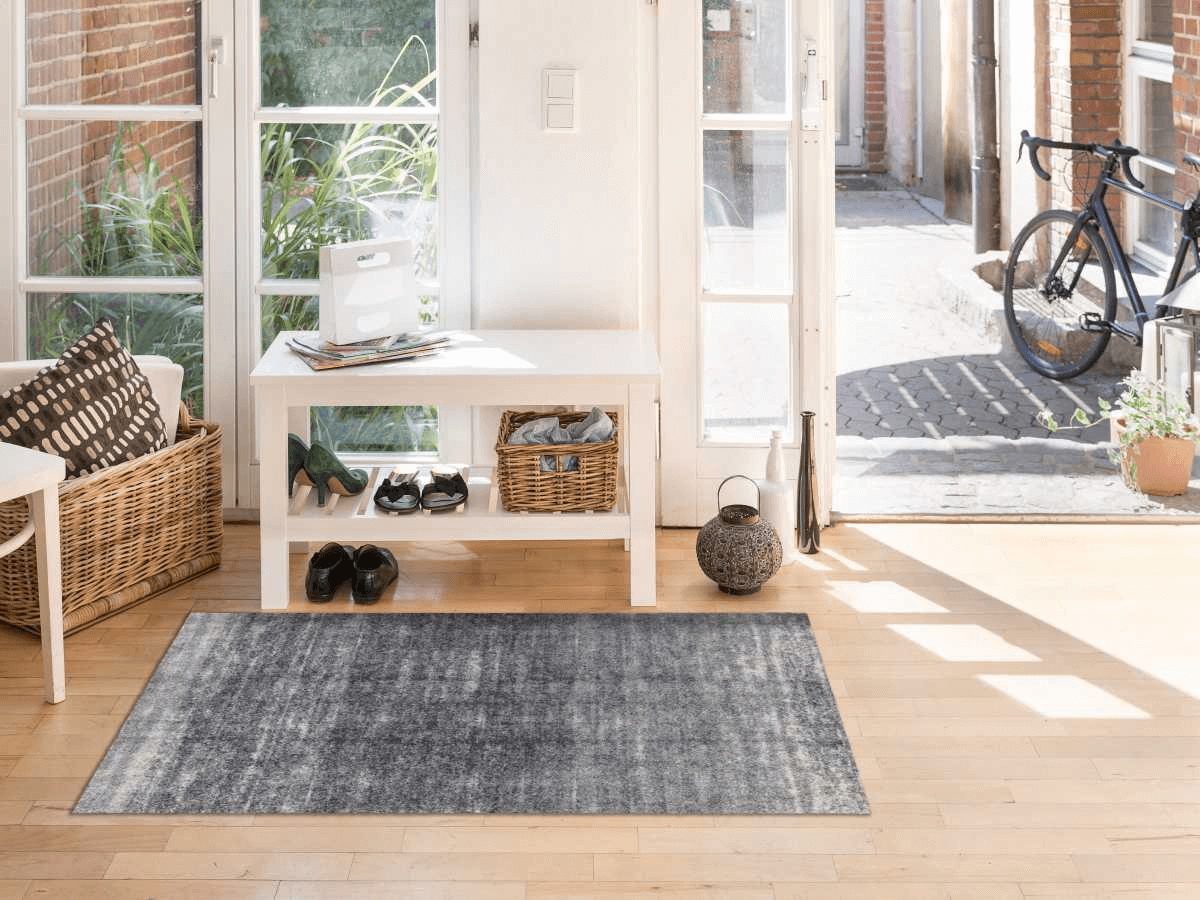 salonloewe-ronny-stripes-grey-sonderform-75-x-120-cm-mittelgro-er-streifenteppic image 2