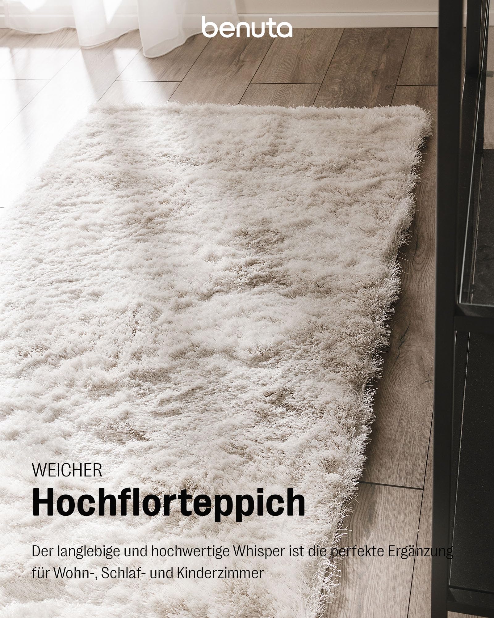 benuta-nest-hochflorteppich-whisper-beige-80x300-cm image 2