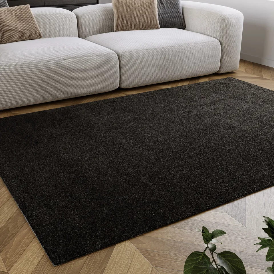 homie-living-by-weconhome-kurzflorteppich-manta-anthrazit-gewebt-schwere-qualit- image 1