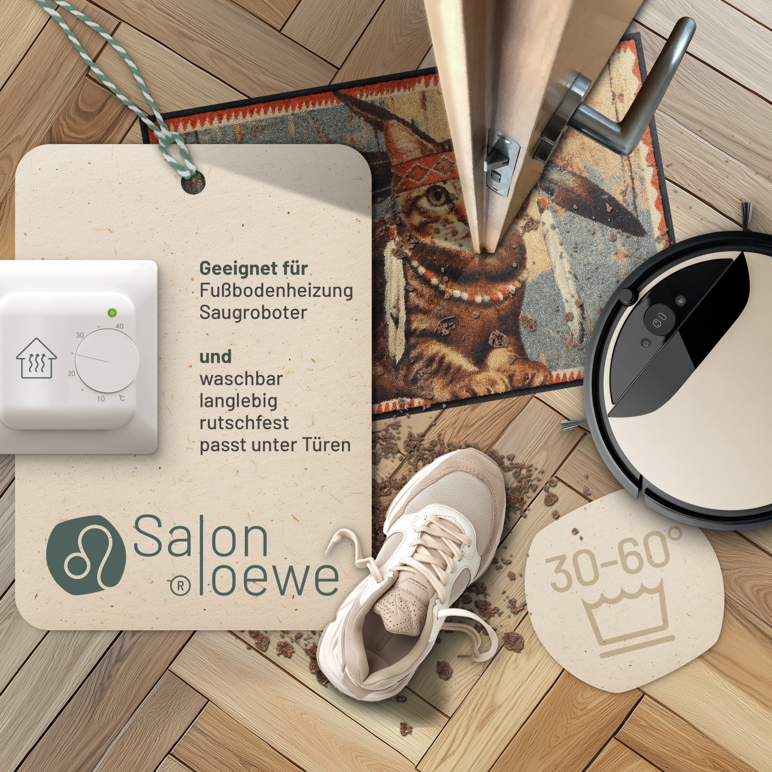 salonloewe-lakota-eingangsmatte-50-x-75-cm-katzenmotiv-rutschfest-polyamid image 3