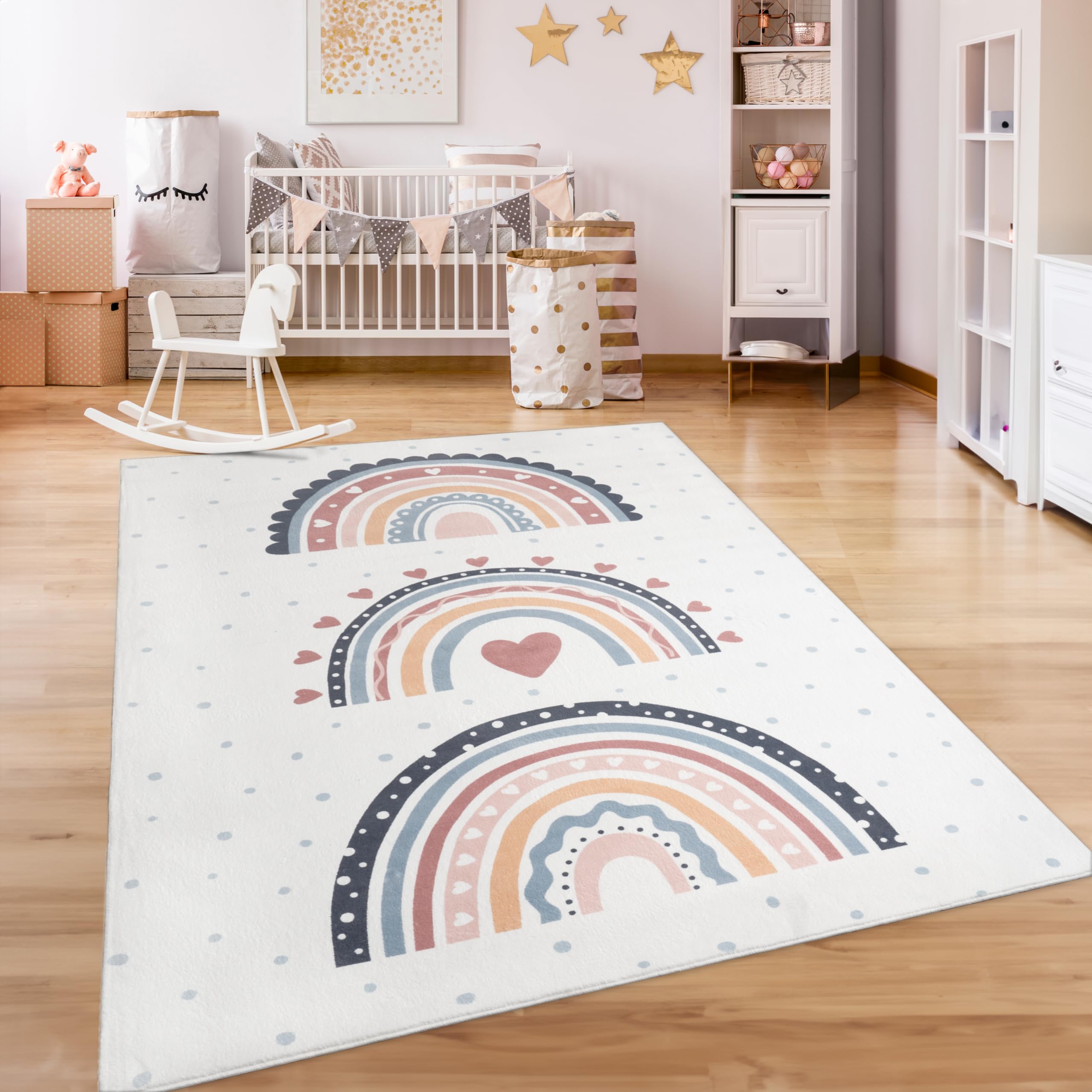 paco-home-kinderteppich-krone-herzen-160x220-cm-in-beige image 7