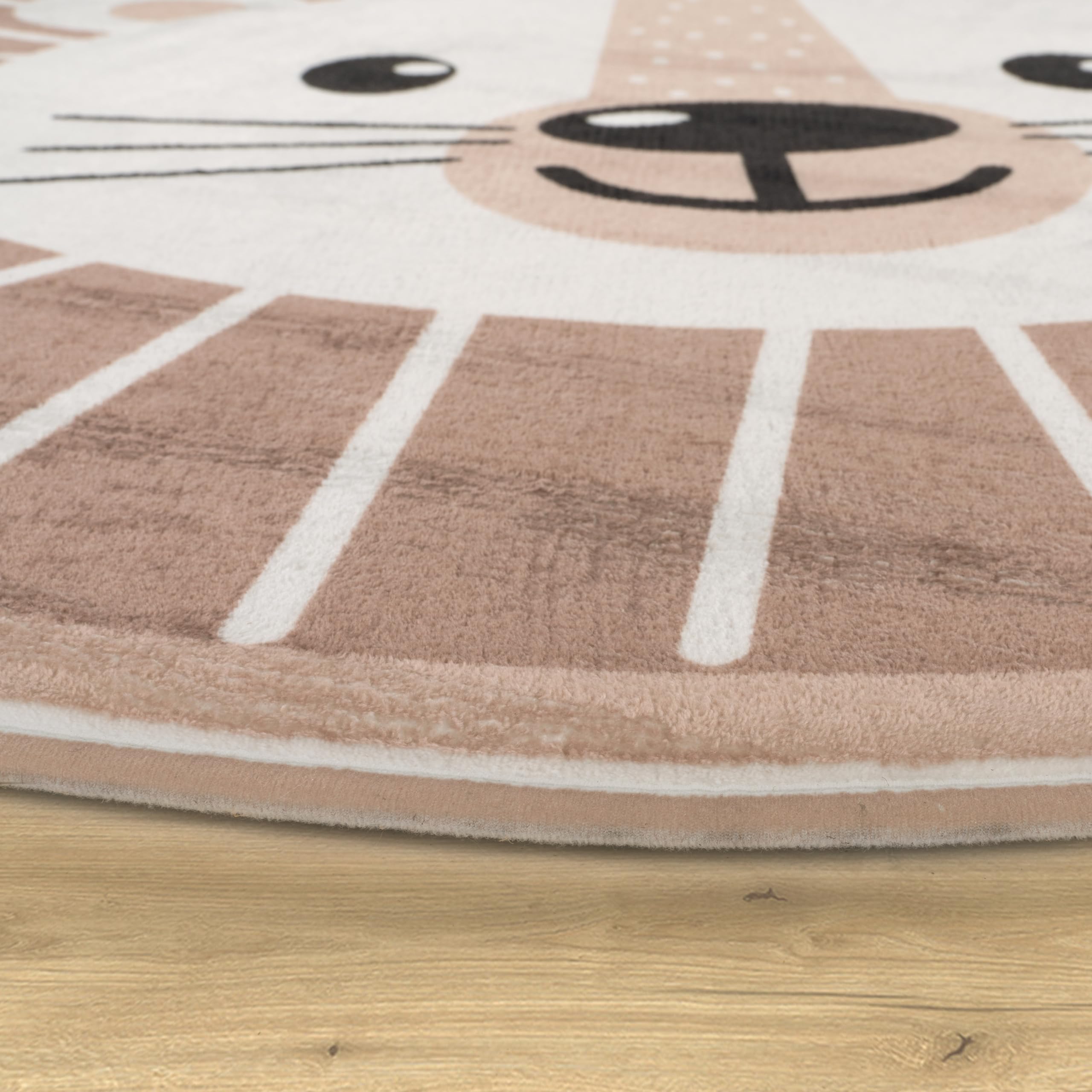 paco-home-kinderteppich-rund-80-cm-beige-mit-mond-koala-l-we image 4