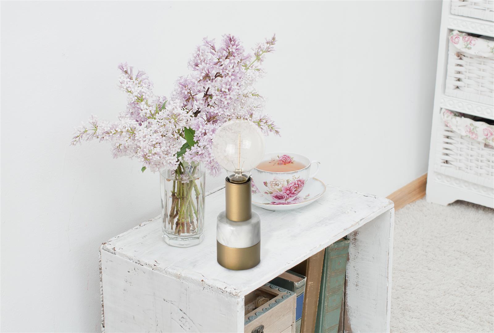 kayoom-lalande-tischlampe-minimalistisch-metall-marmor-freiliegende-gl-hbirne image 7
