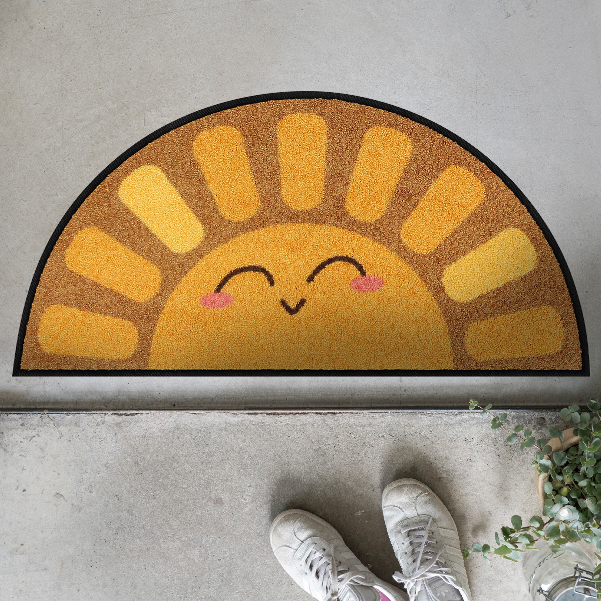 salonloewe-sun-smile-sonderform-42-x-85-cm-fu-matte-mit-fr-hlichem-design image 3