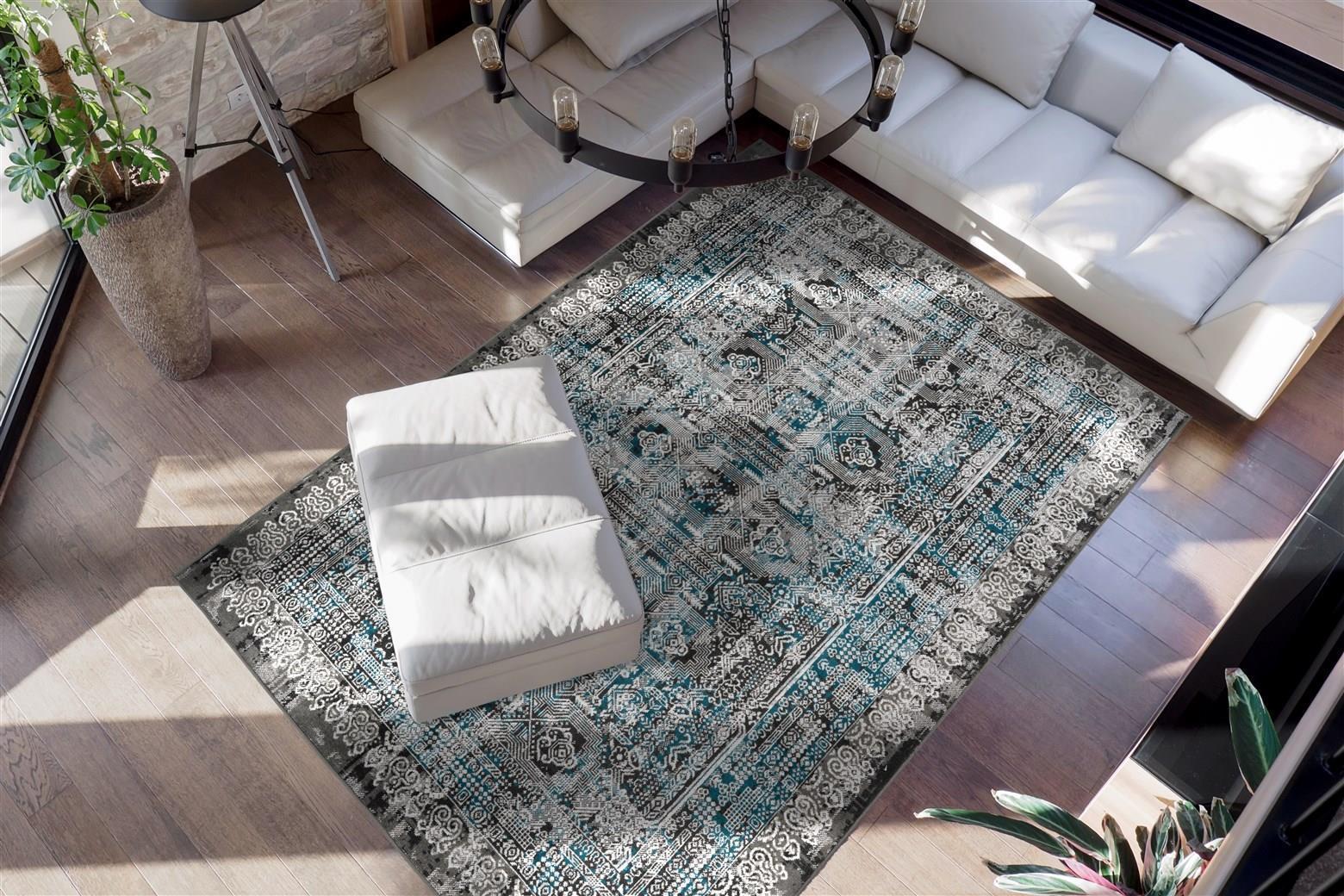 kayoom-ariya-525-vintage-teppich-mit-fransen-flachflor-jute-r-cken-kettelung image 3