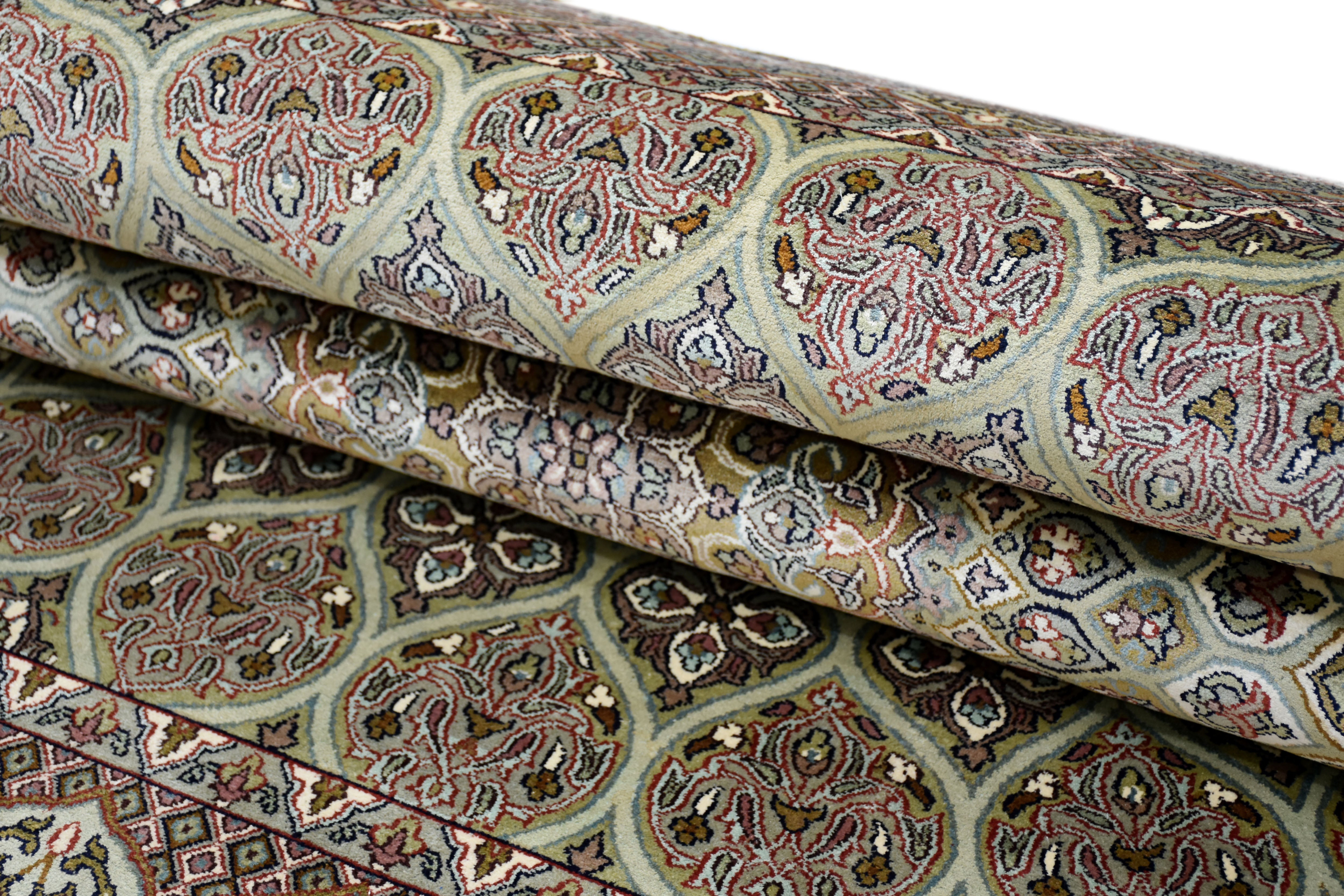 kayoom-kashan-9530-multi-handgewebter-orient-teppich-121x186-cm image 6