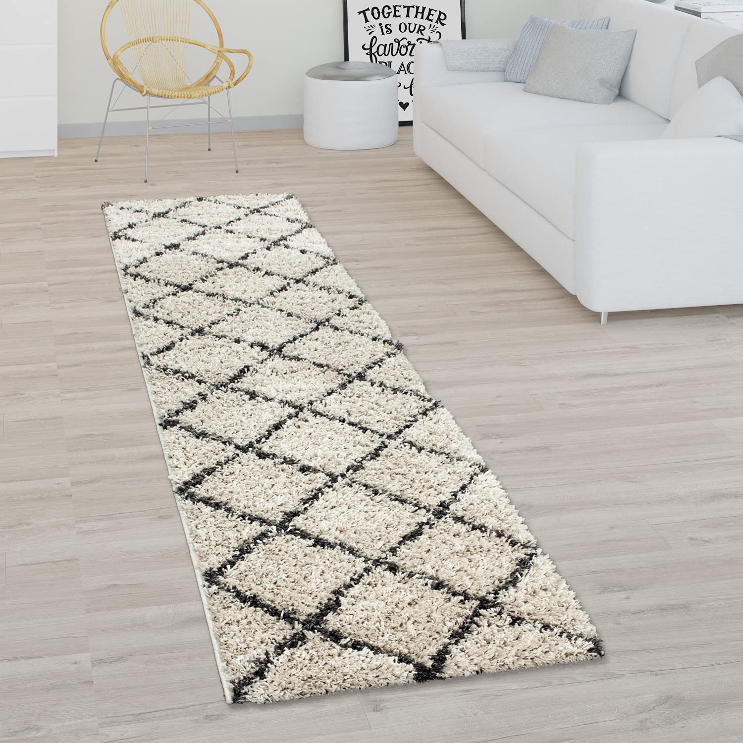 paco-home-shaggy-hochflor-teppich-beige-80-cm-rund image 6