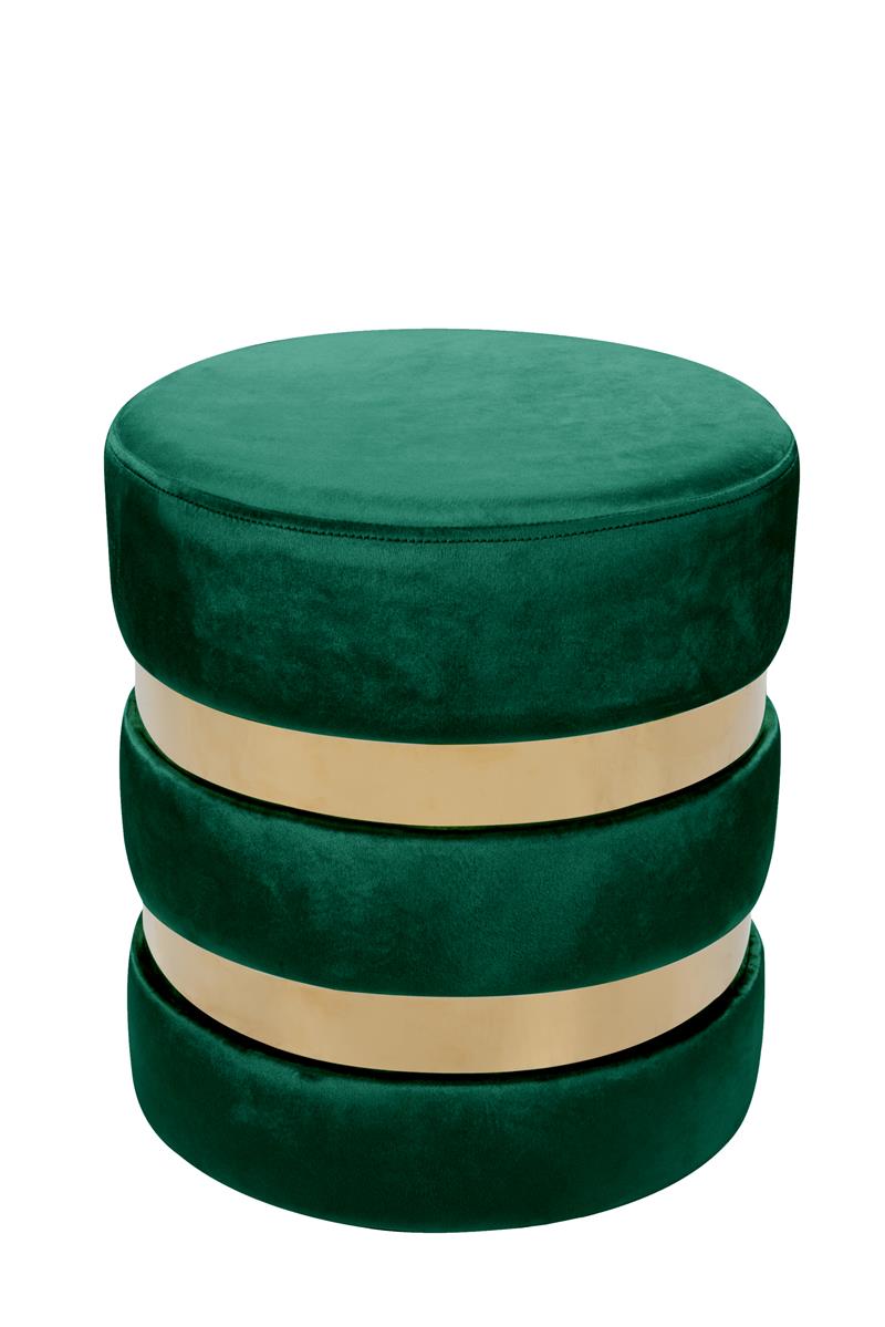 kayoom-hocker-novalie-225-samtiger-hocker-mit-metallgestell-rund-und-elegant image 8