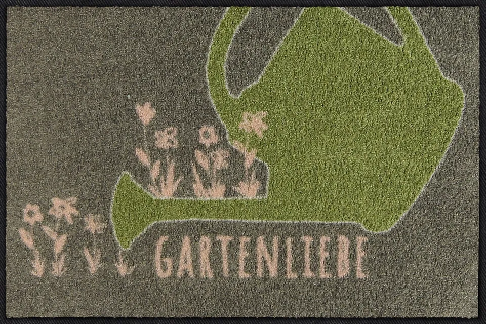 salonloewe-gartenliebe-gr-n-apricot-eingangsmatte-50-x-75-cm image 1