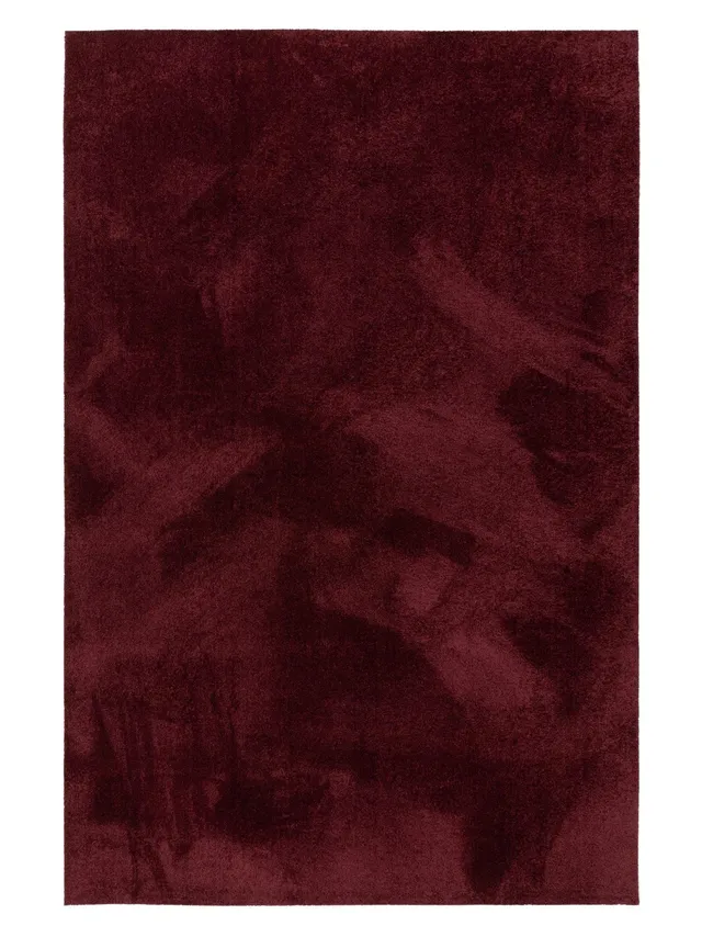 benuta-nest-teppich-nina-80x150-cm-rot-uni-minimalistisch-waschbar image 1