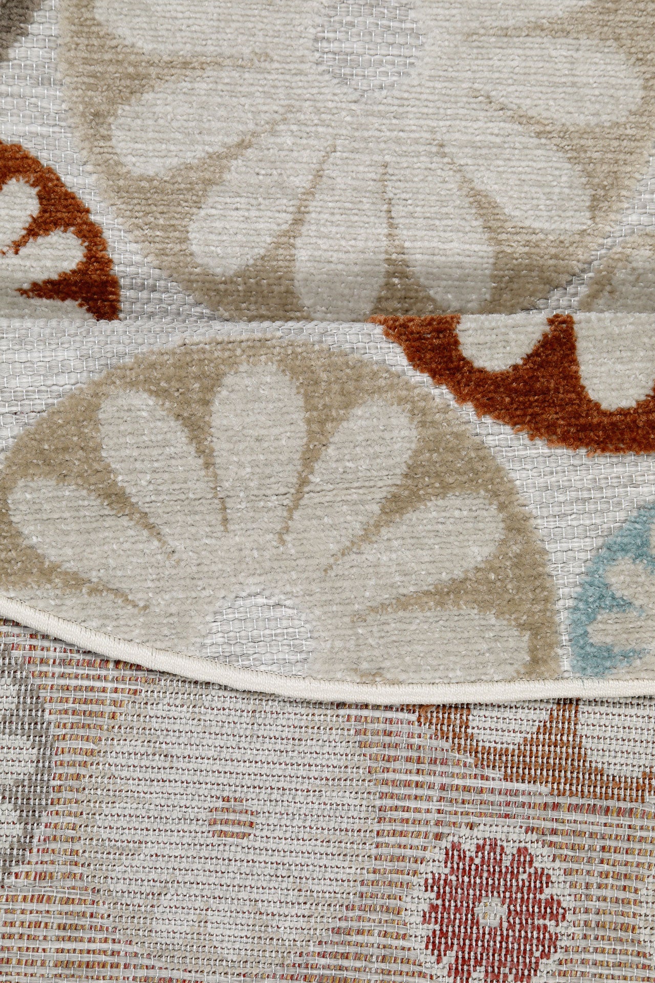 weconhome-in-outdoorteppich-flowerdrops-rund-beige-bunt-34-50 image 4