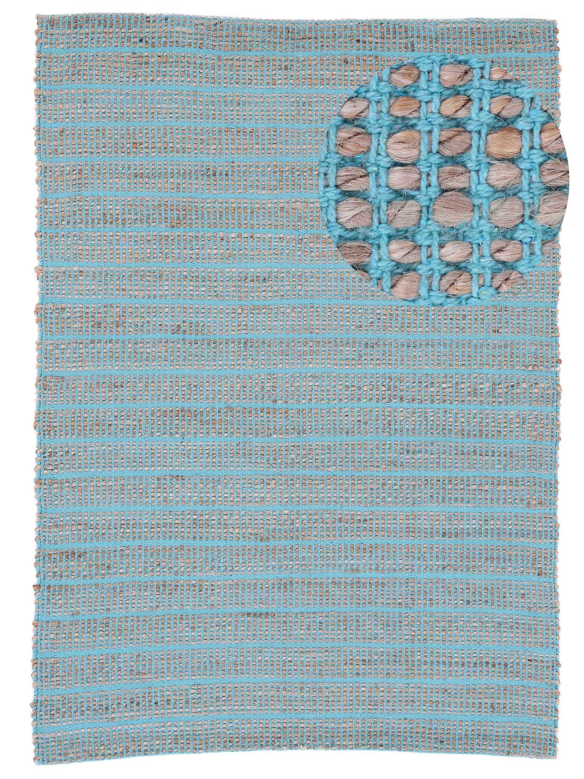 carpetfine-lara-juteteppich-t-rkis-140x200-cm-rechteckig image 1