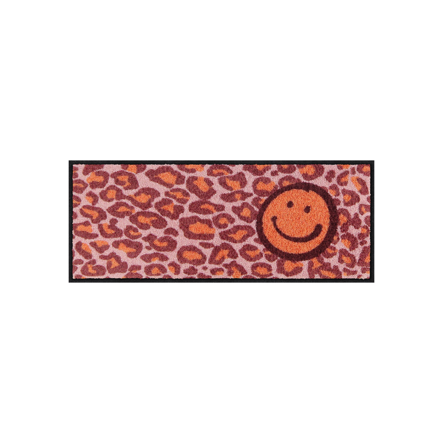 salonloewe-smile-leo-candy-minimatte-30-x-75-cm-bunte-schmutzfangmatte-mit-l-wen image 1