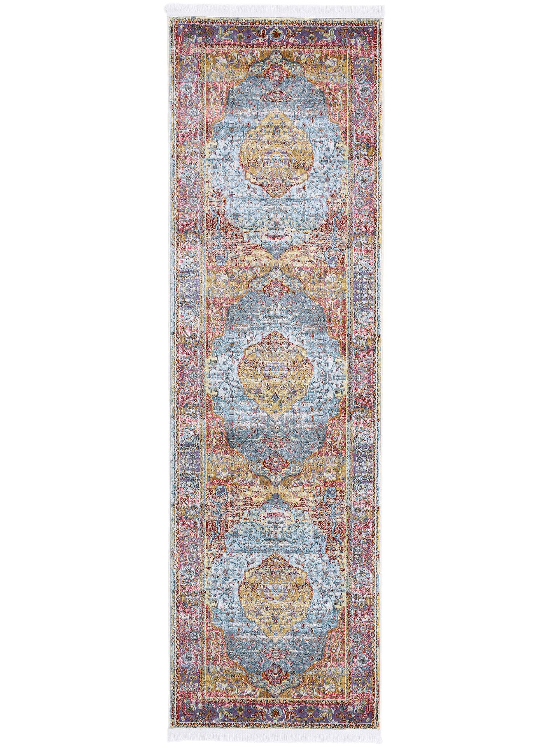 carpetfine-vintage-teppich-esha-l-ufer-multicolor-75x240-cm image 1