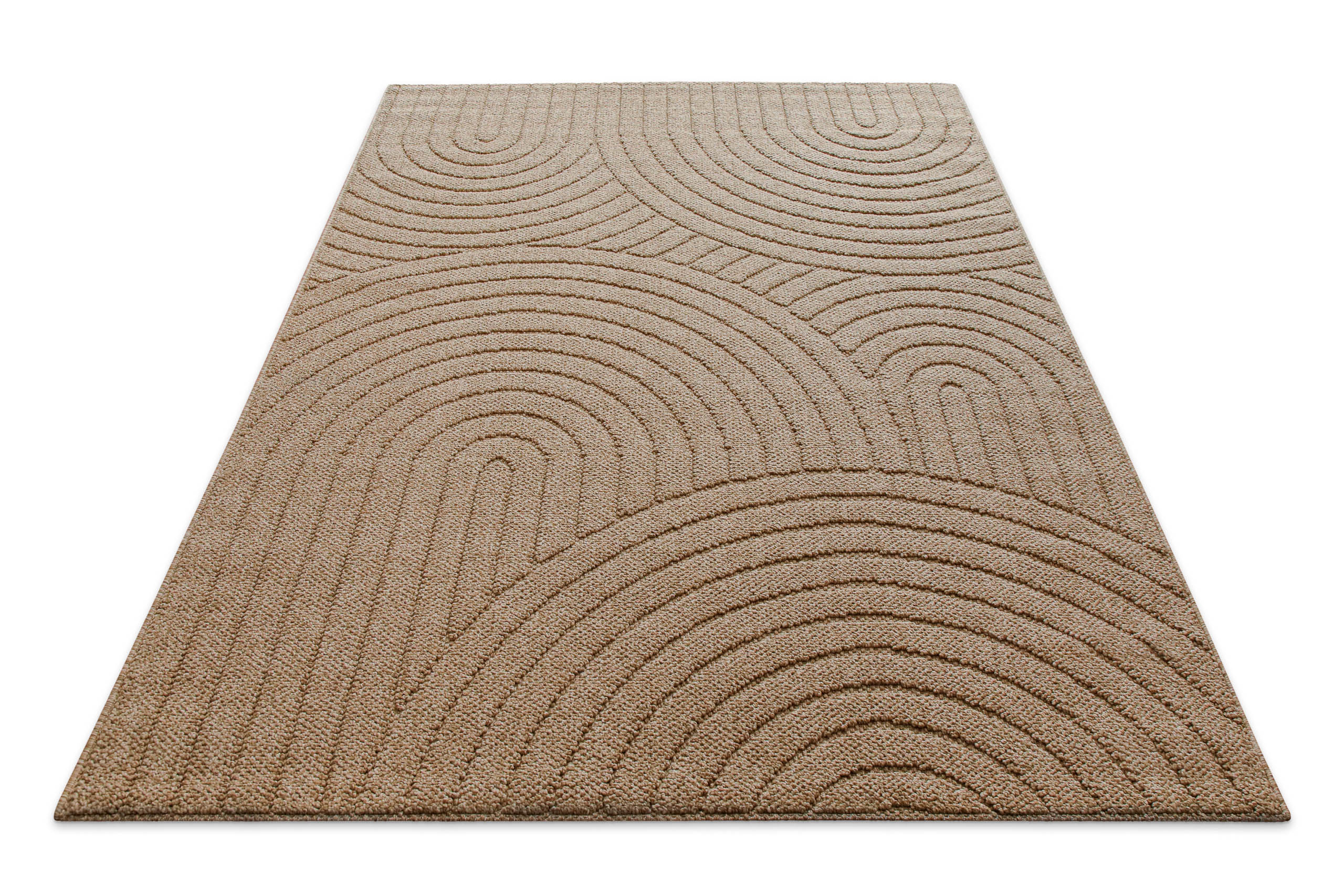 weconhome-monoq-in-outdoor-teppich-natur-bogenmuster-gewebt image 3