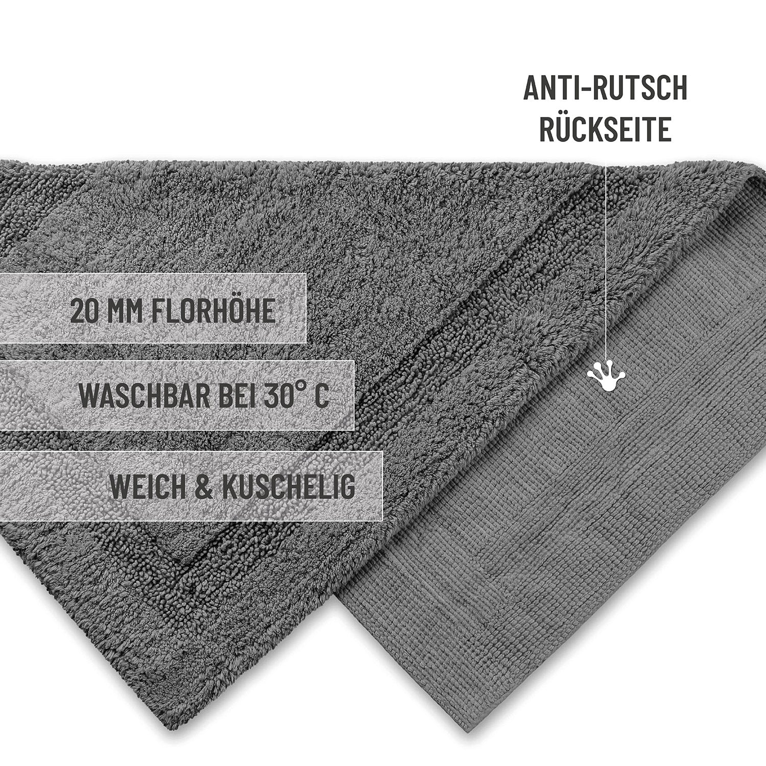 weconhome-basics-badteppich-knut-granit-grau-100-baumwolle-getuftet-20-mm-flor-f image 6