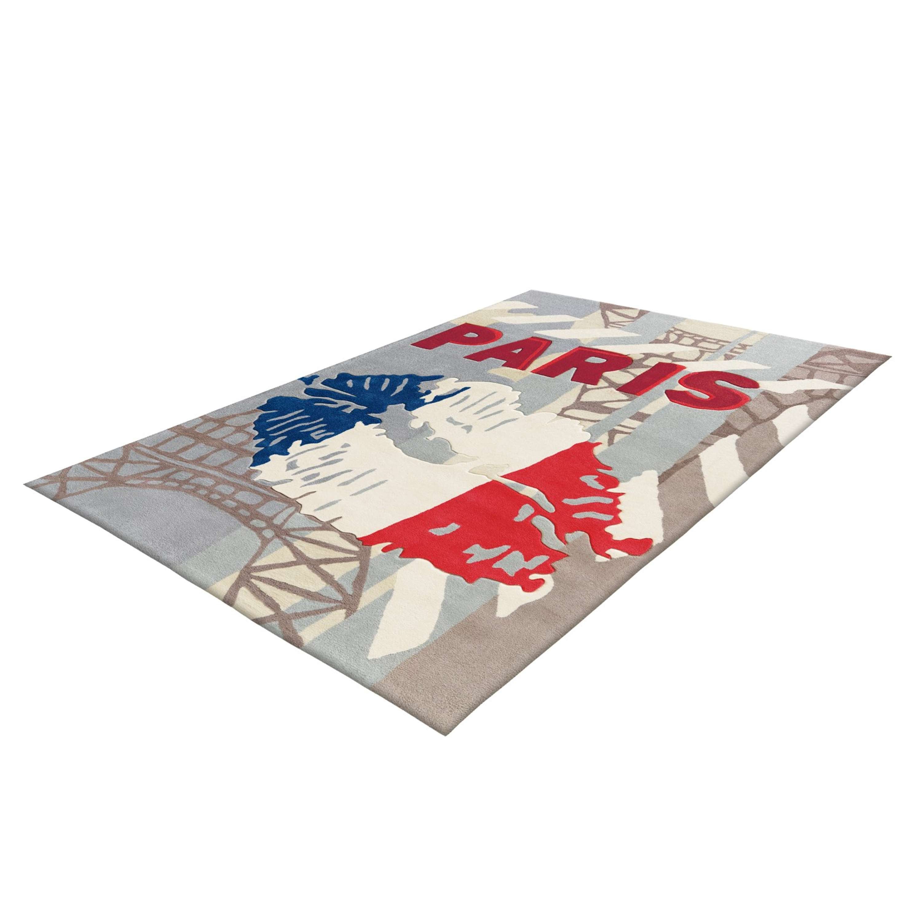 kayoom-joy-4203-motivteppich-bunter-kurzflor-teppich-aus-acryl-f-r-wohn-schlaf-u image 4