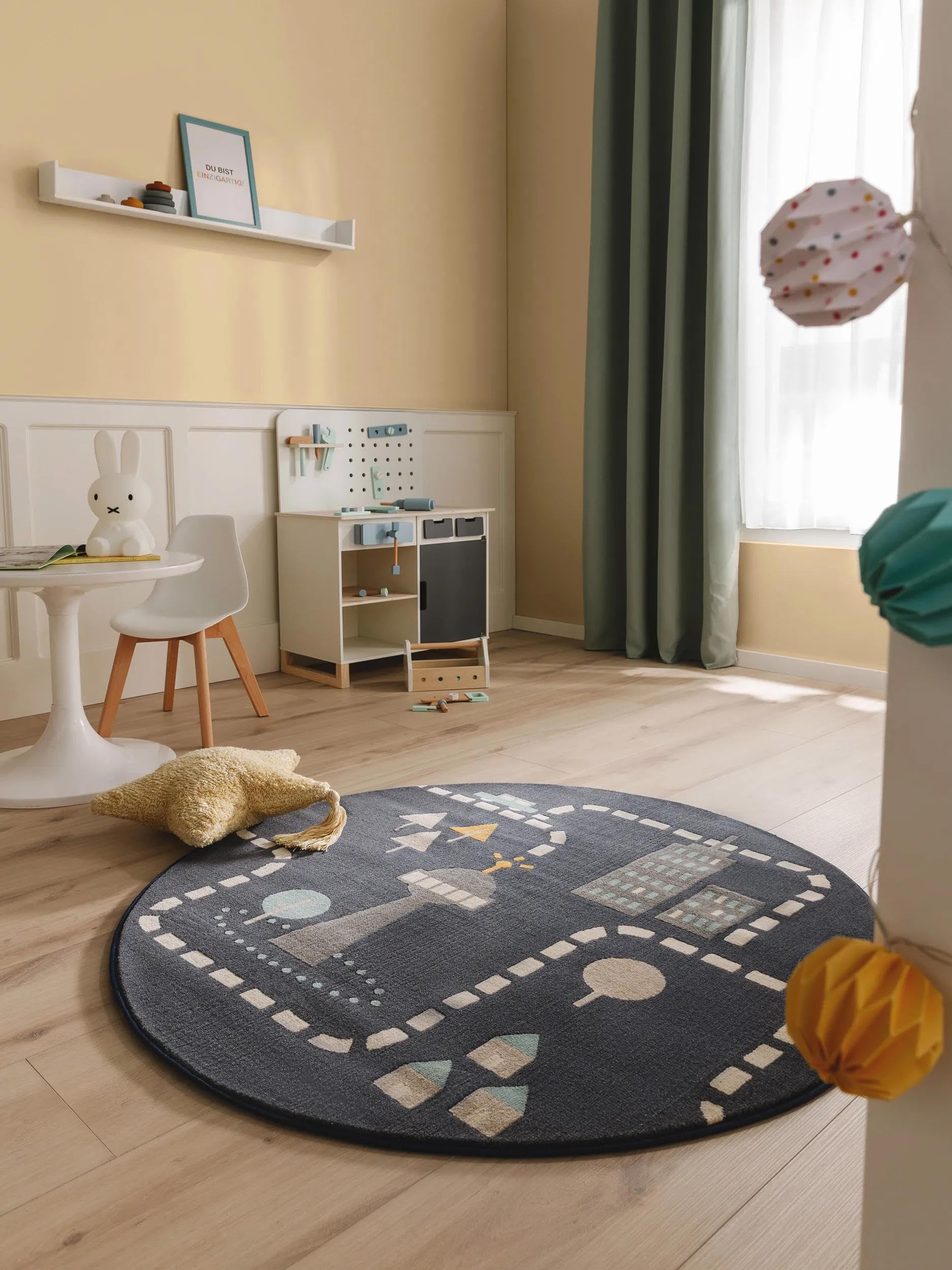 benuta-lytte-kinderteppich-juno-beige-120-cm-rund-kunstfaser-pflegeleicht-f-r-ki image 7