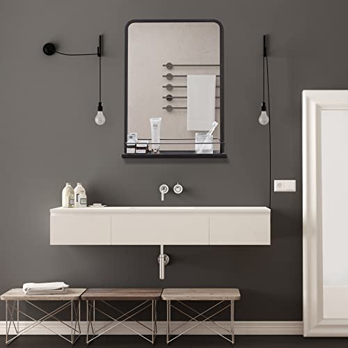 paco-home-wandspiegel-rechteckig-mit-ablage-schwarz-metall image 6