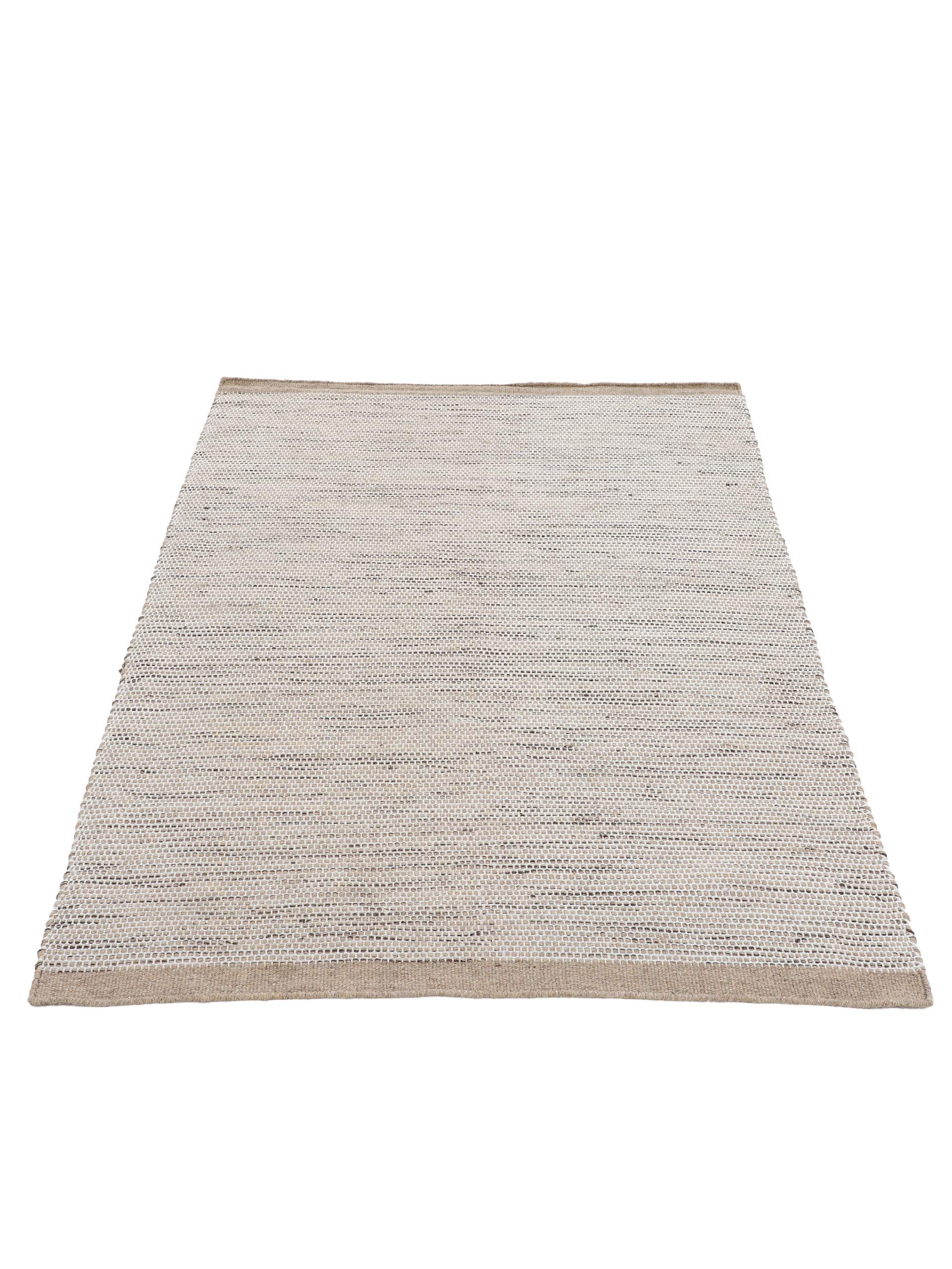 carpetfine-wollteppich-mona-taupe-120x170-cm-wohnzimmer-teppich image 4