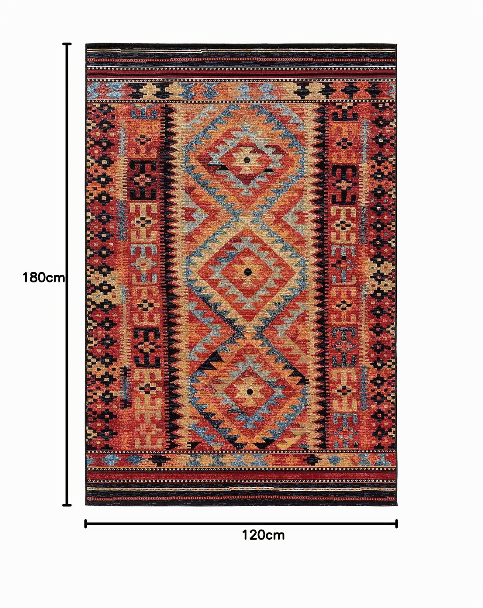 benuta-nest-artis-in-outdoor-teppich-multicolor-120x180-cm image 2