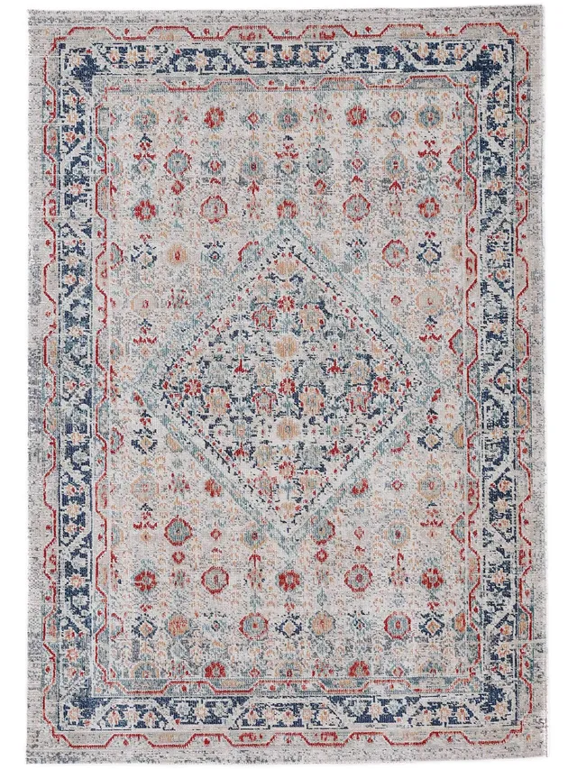 carpetfine-flachgewebeteppich-noah-hellgrau-80x150-cm-moderner-vintage-teppich-f image 1