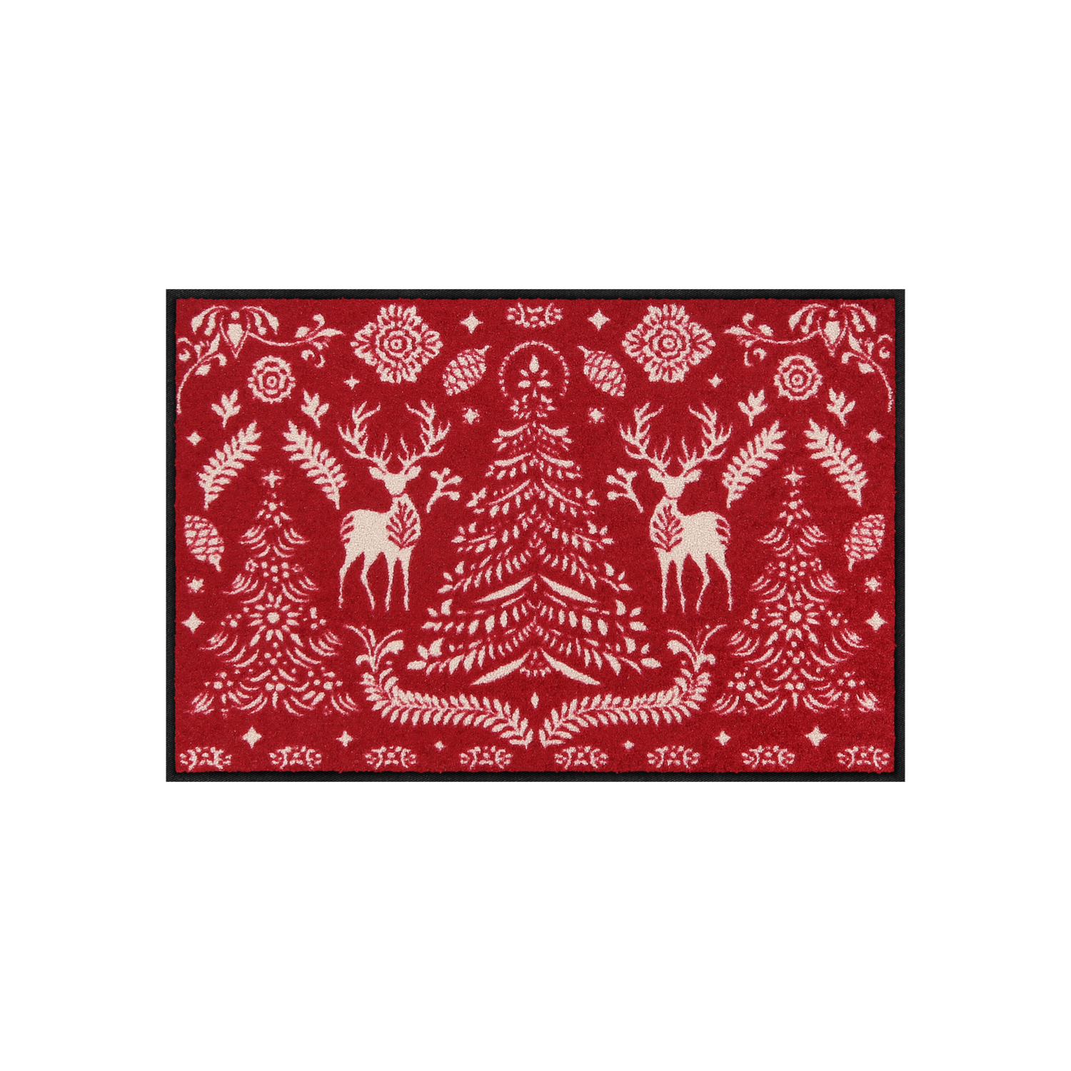 salonloewe-scandi-forest-red-eingangsmatte-50-x-75-cm image 1