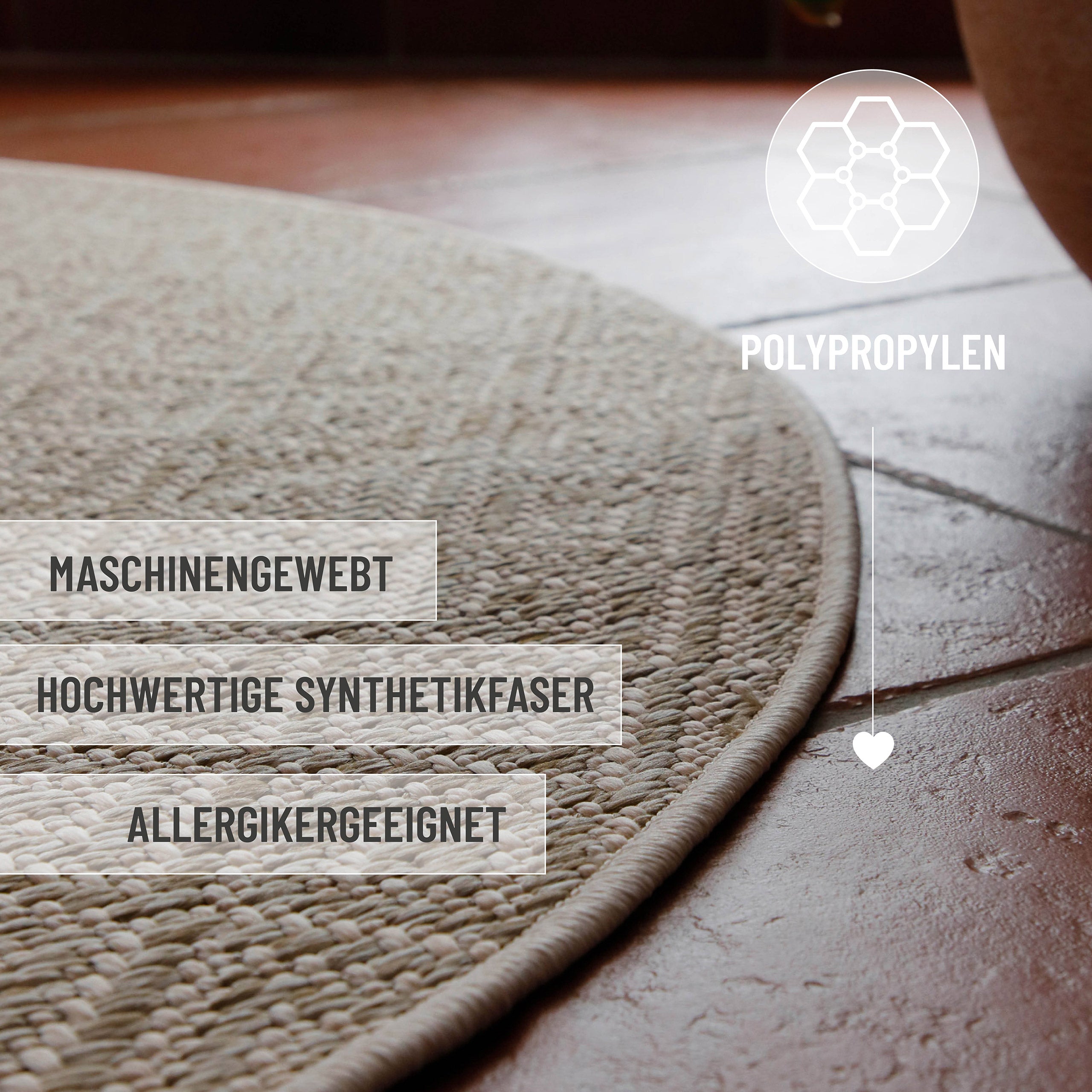 weconhome-in-outdoor-teppich-rund-creme-wei-pflegeleicht-wetterfest-miami-beach image 5