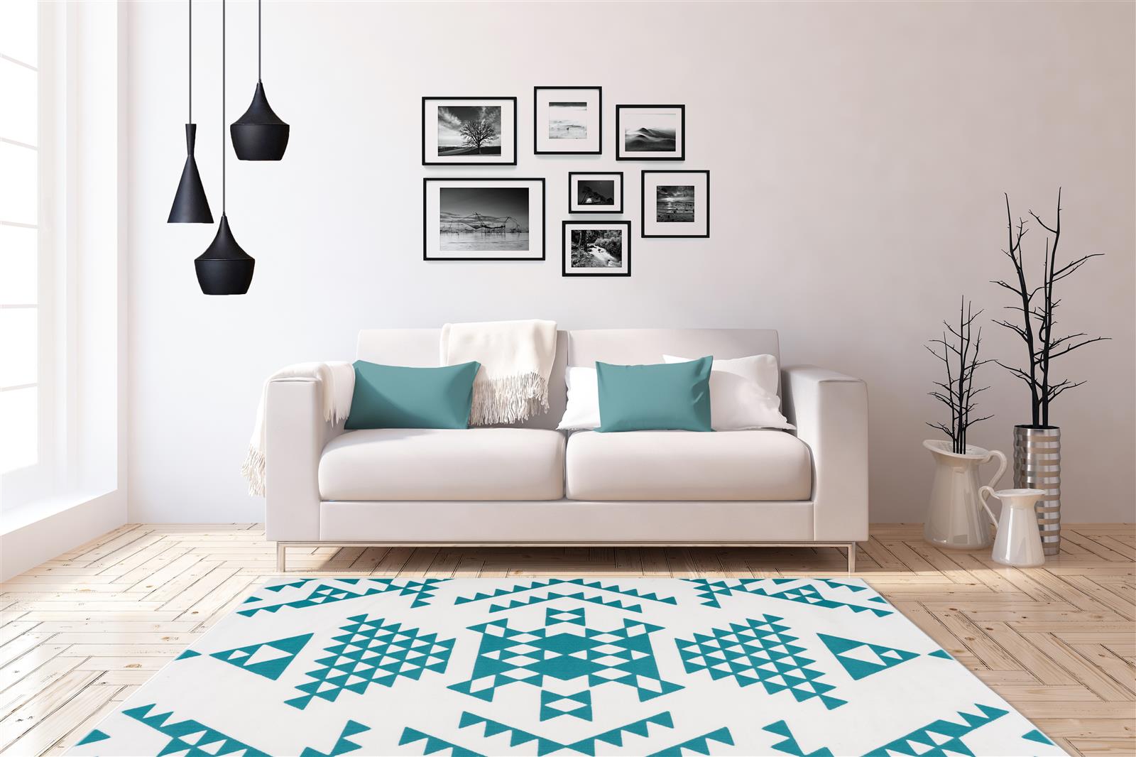 kayoom-flachflorteppich-esperanto-625-retro-vintage-design-120x180-cm-pflegeleic image 2