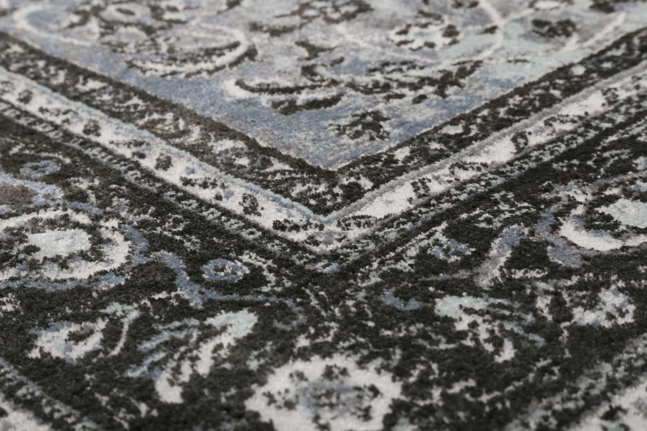 weconhome-kurzflor-teppich-oxford-grau-schwarz-blau-paisley image 5