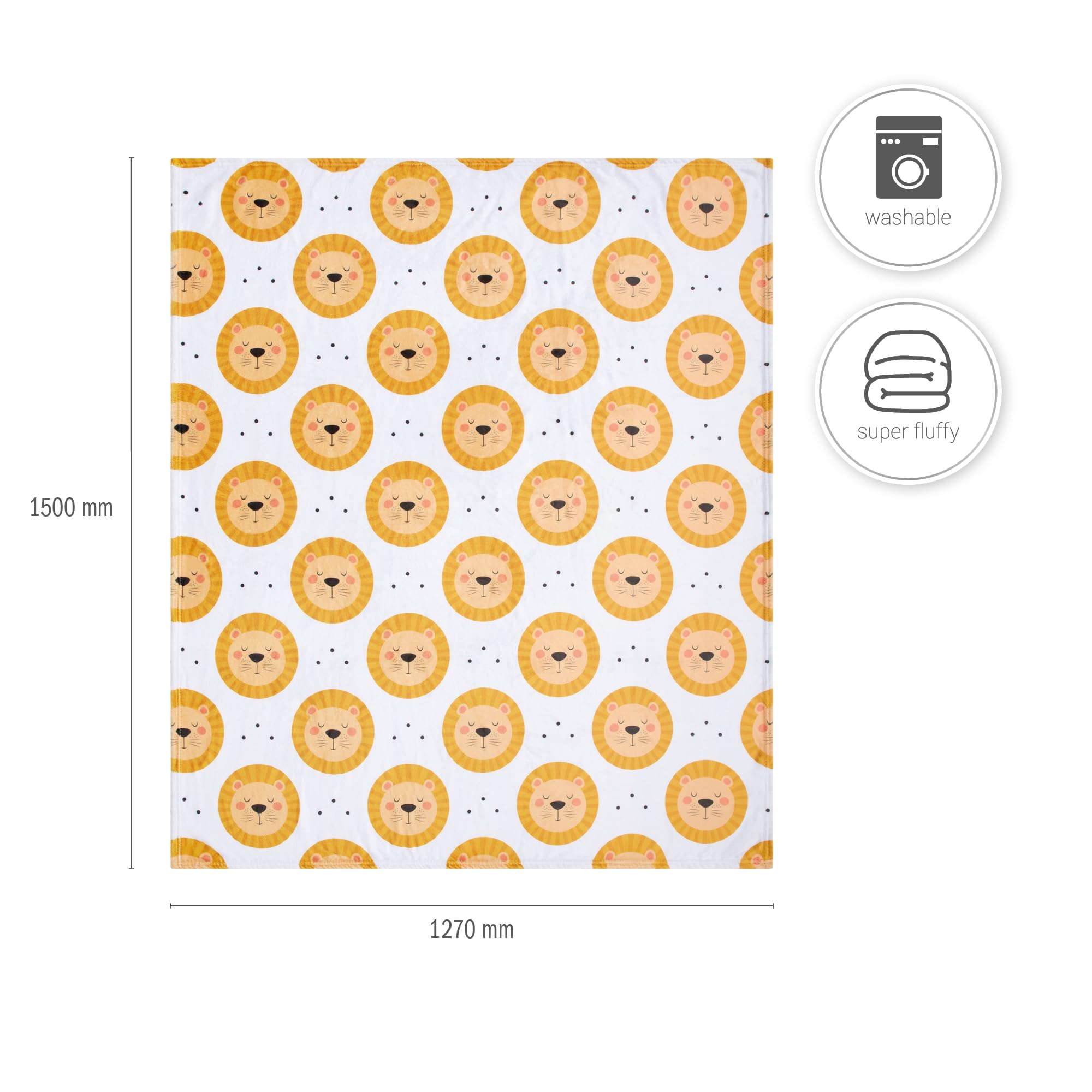paco-home-kinderdecke-kuscheldecke-127x150-cm-wei-gelb-waschbar image 4