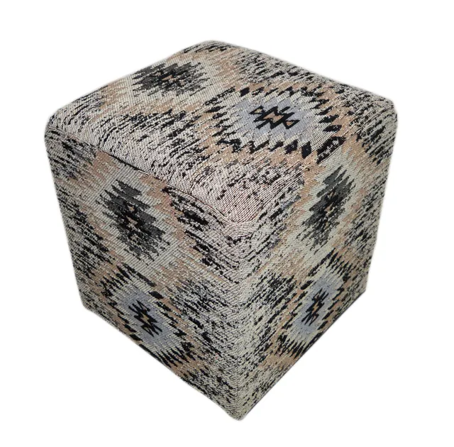 kayoom-solitaire-pouf-210-sitzhocker-aus-baumwolle-wolle-morrison image 1