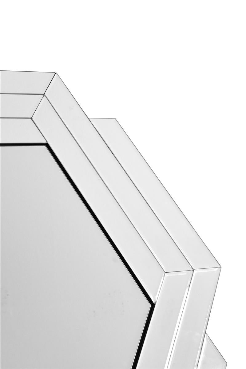 kayoom-wandspiegel-artemis-1610-silber-hexagon-form-ca-85-x-80-cm-silberner-rahm image 3
