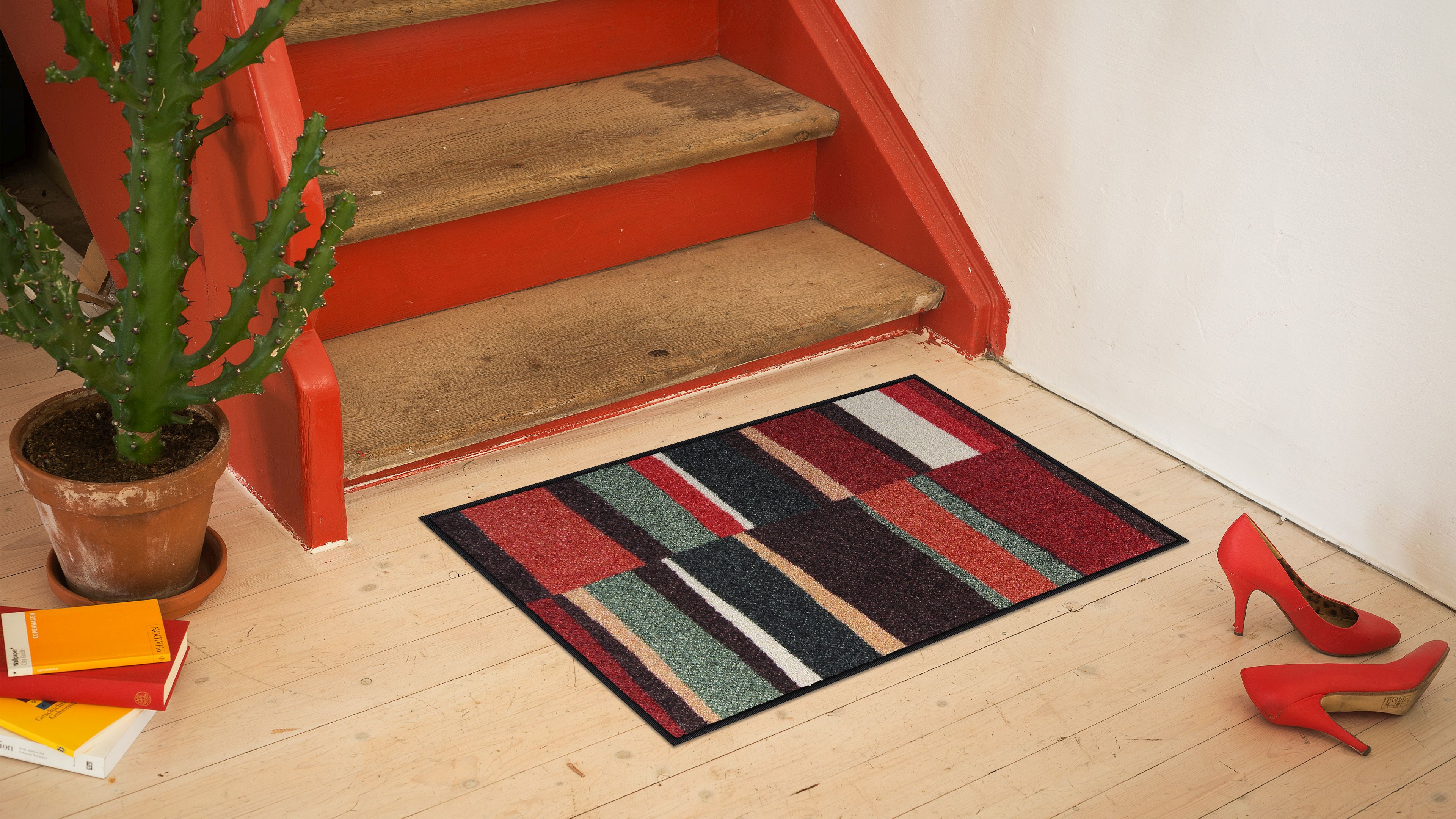 salonloewe-rhythm-lines-set-2er-set-fu-matten-im-linien-design-waschbar image 3