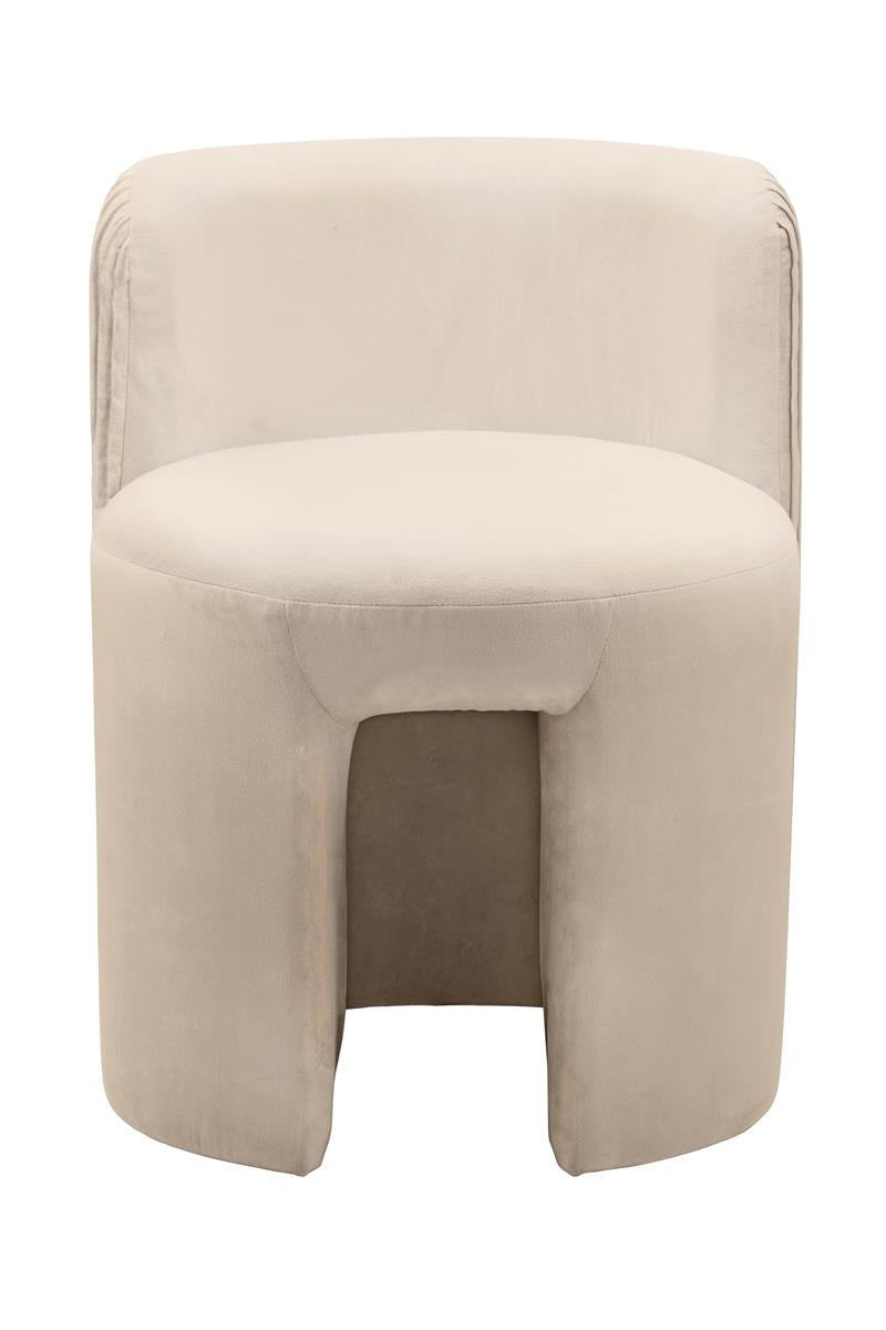 kayoom-hocker-curvy-125-runder-sitzhocker-mit-r-ckenst-tze-samtbezug-und-plissee image 7
