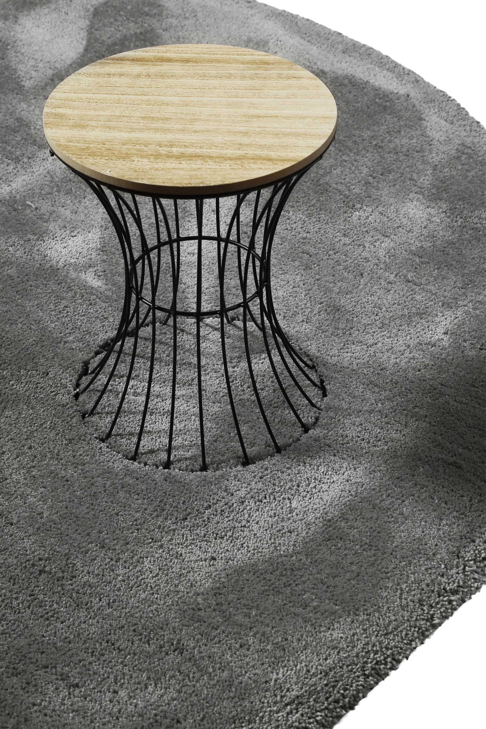 weconhome-basics-teppich-emilia-rund-grau-hochflor image 4