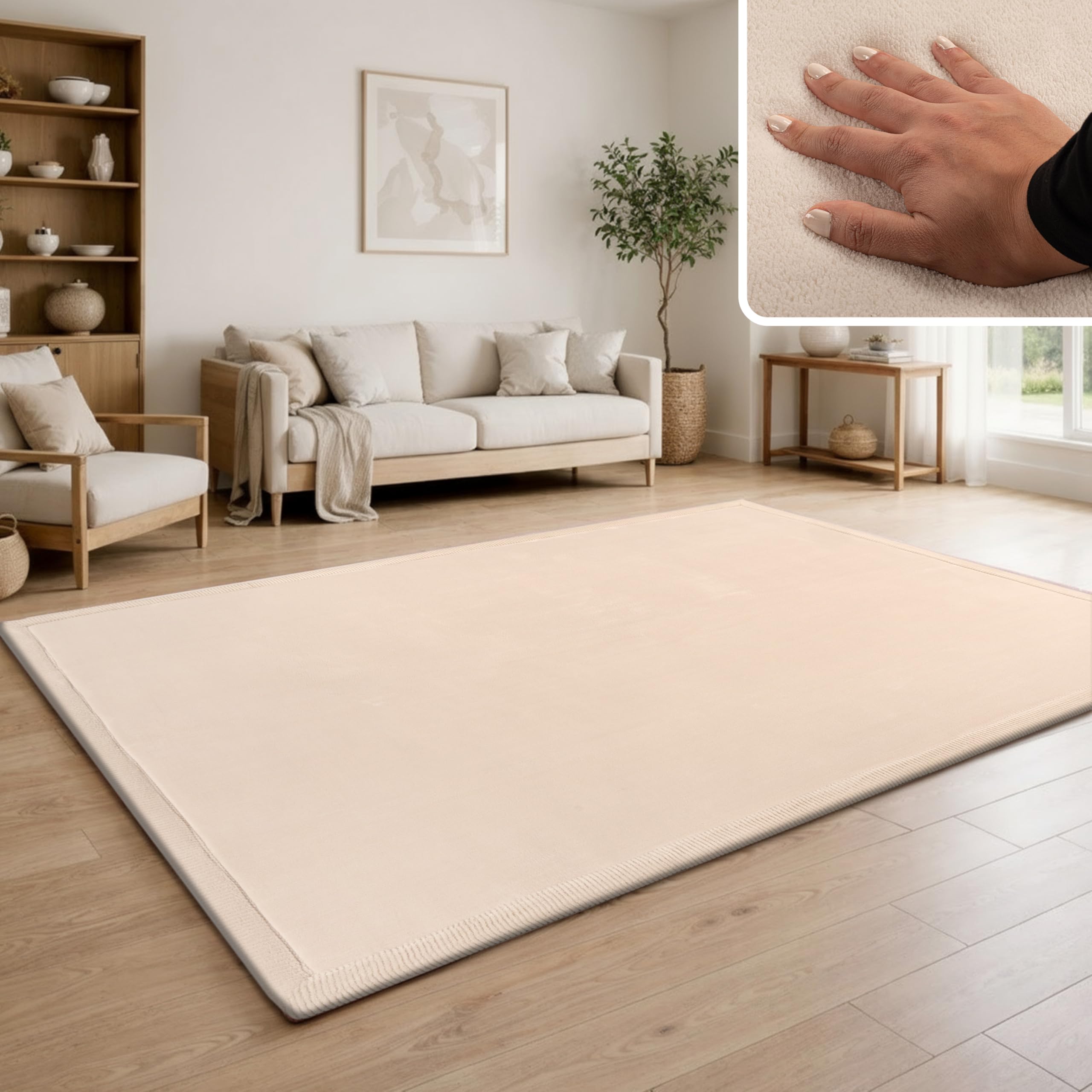 paco-home-bino-kinderteppich-120x160-cm-creme-weich-memory-foam image 2