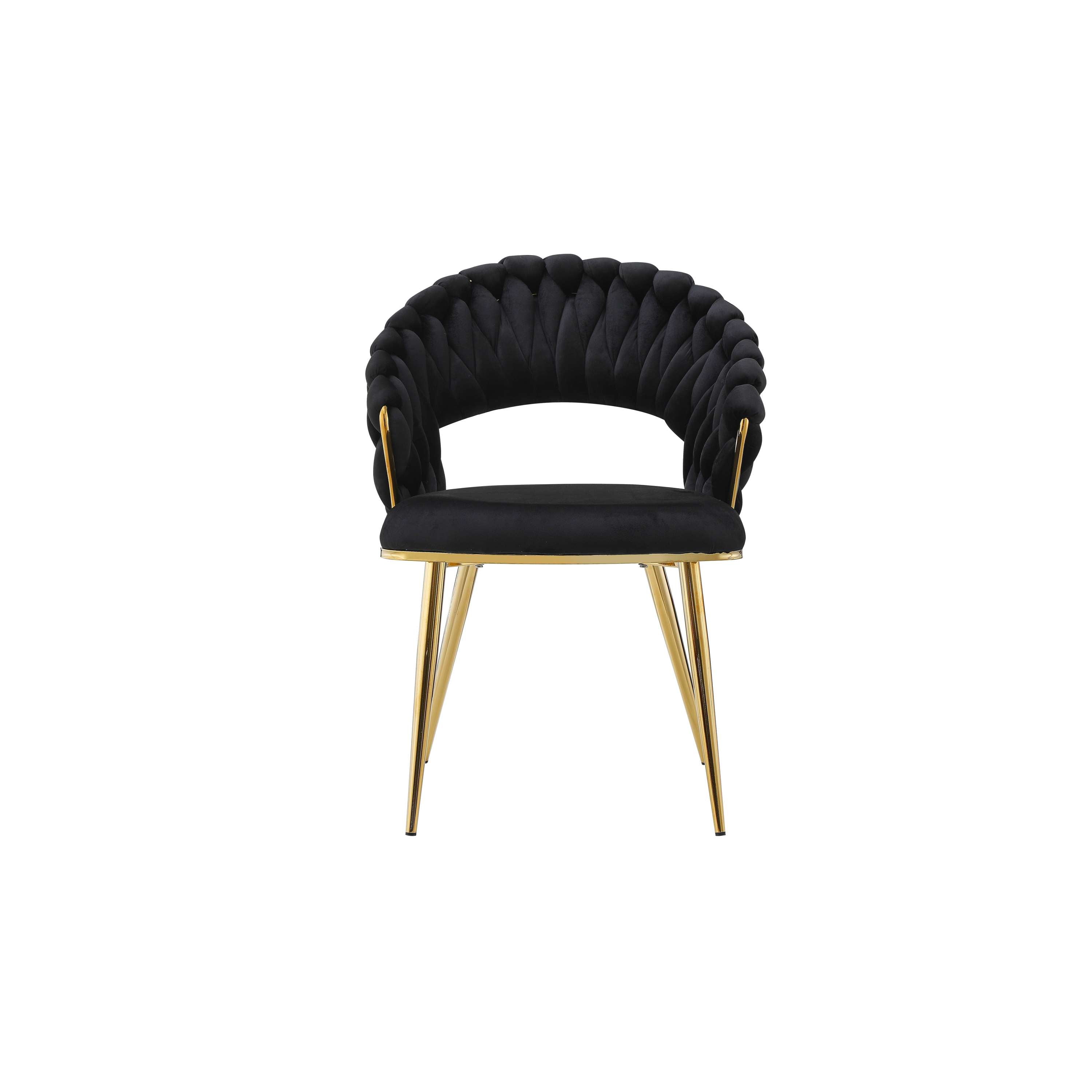 kayoom-stuhl-finesse-125-2er-set-flechtdesign-samt-polyester-eisen-gestell image 3