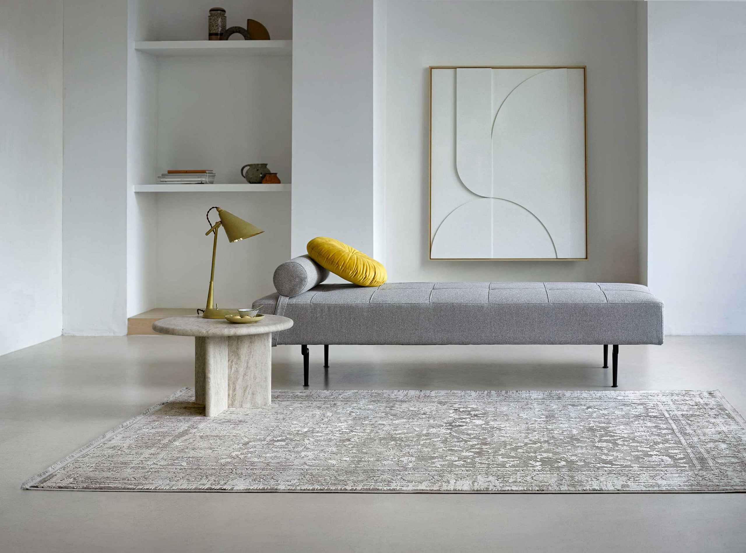 weconhome-upperground-bazaar-vintage-teppich-grau-sand-beige-oriental image 4