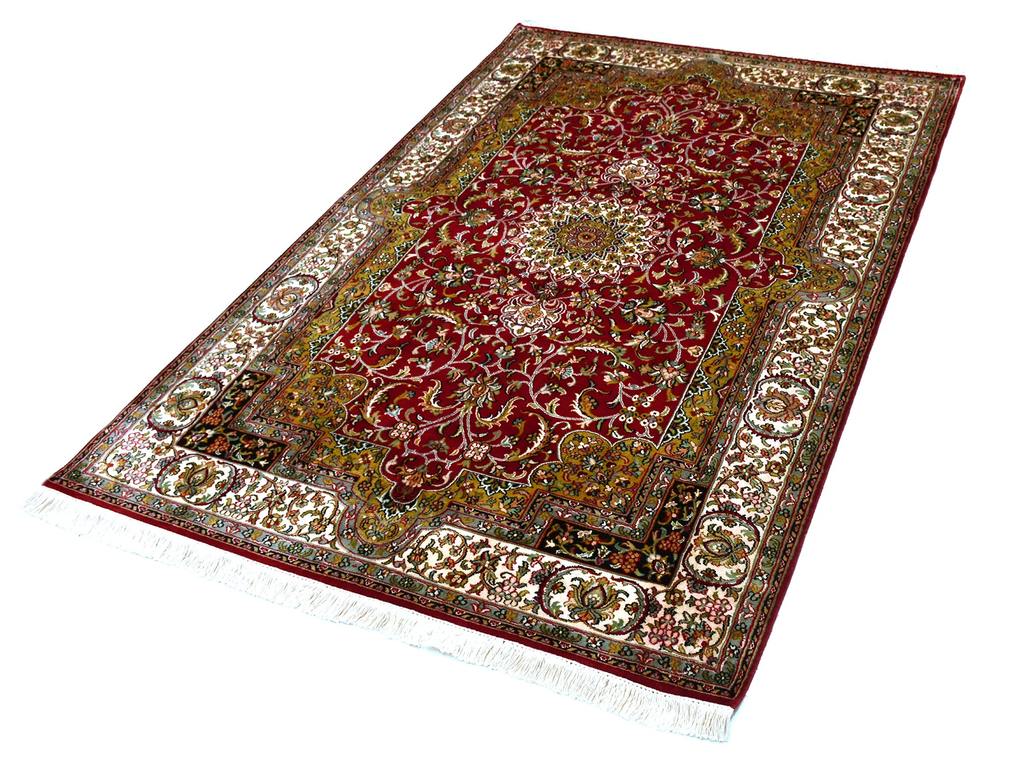 kayoom-kashan-8251-multi-130x189-cm-b-no-297-handgewebter-orient-teppich-superwe image 2