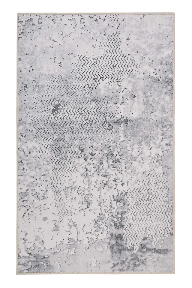 weconhome-room-9-badteppich-grau-vintage-eckig image 1